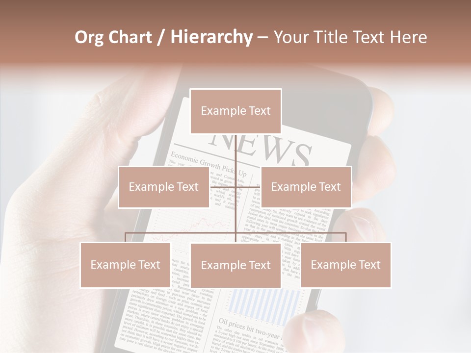 Business Information Mobile PowerPoint Template