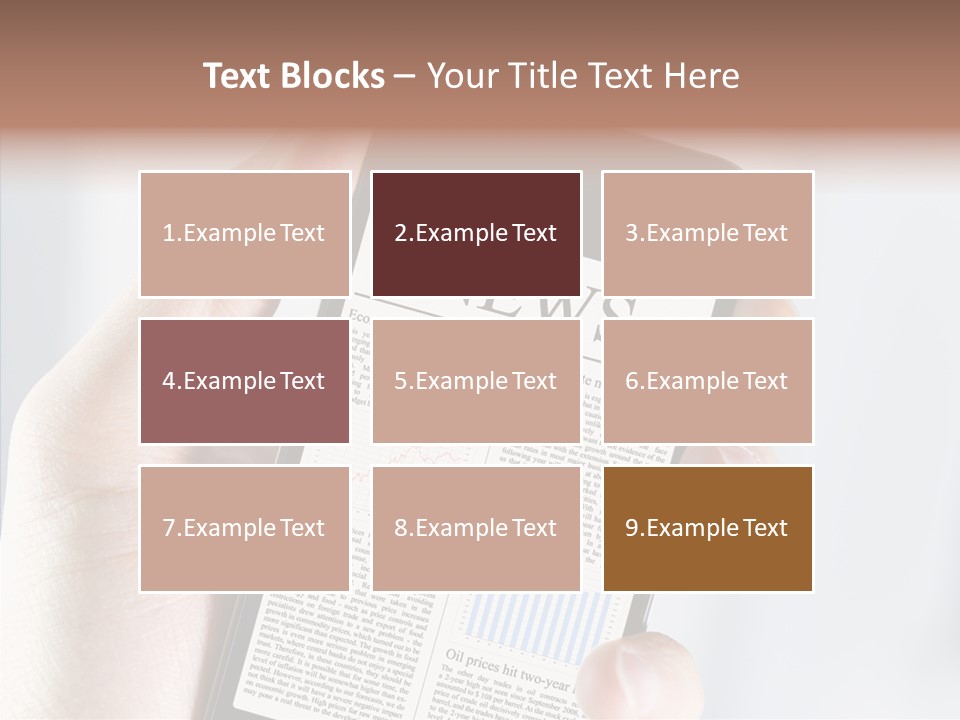 Business Information Mobile PowerPoint Template