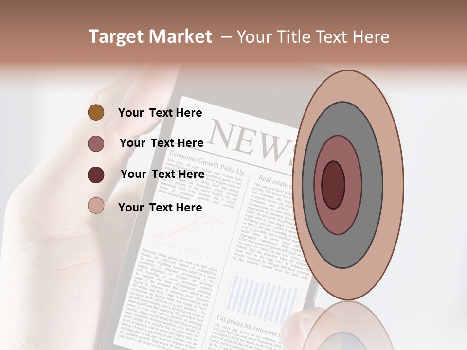 Business Information Mobile PowerPoint Template