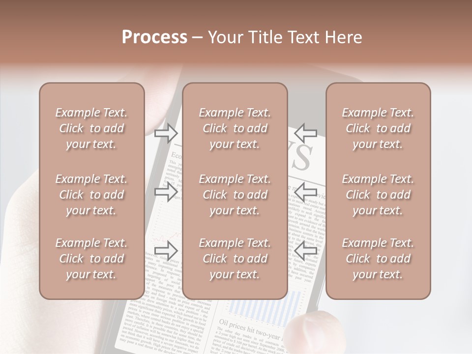 Business Information Mobile PowerPoint Template