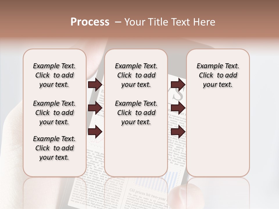 Business Information Mobile PowerPoint Template