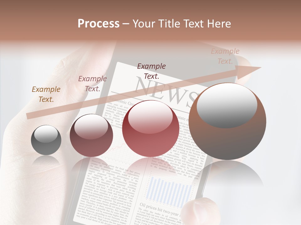 Business Information Mobile PowerPoint Template