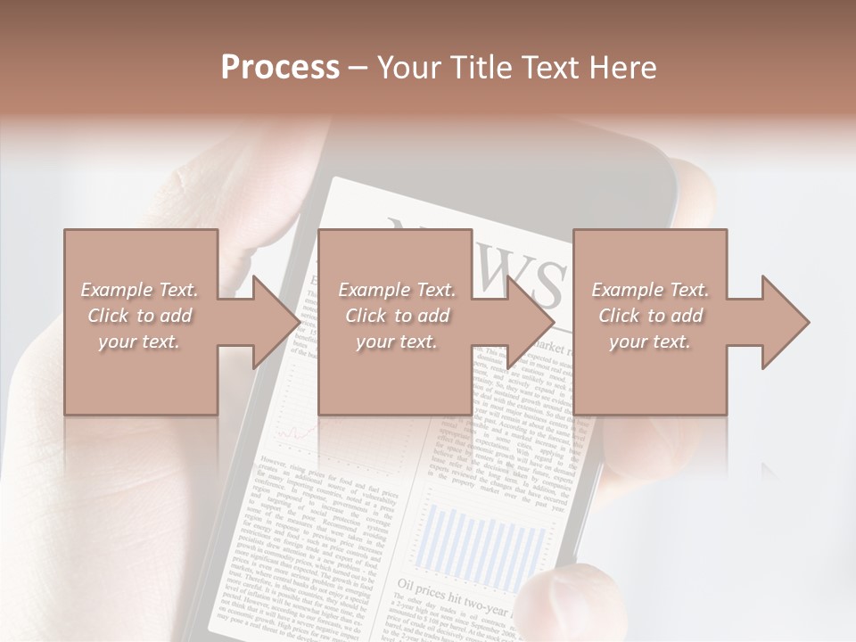 Business Information Mobile PowerPoint Template