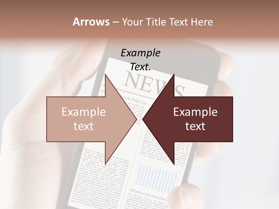 Business Information Mobile PowerPoint Template