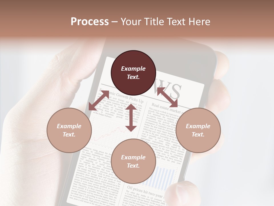 Business Information Mobile PowerPoint Template