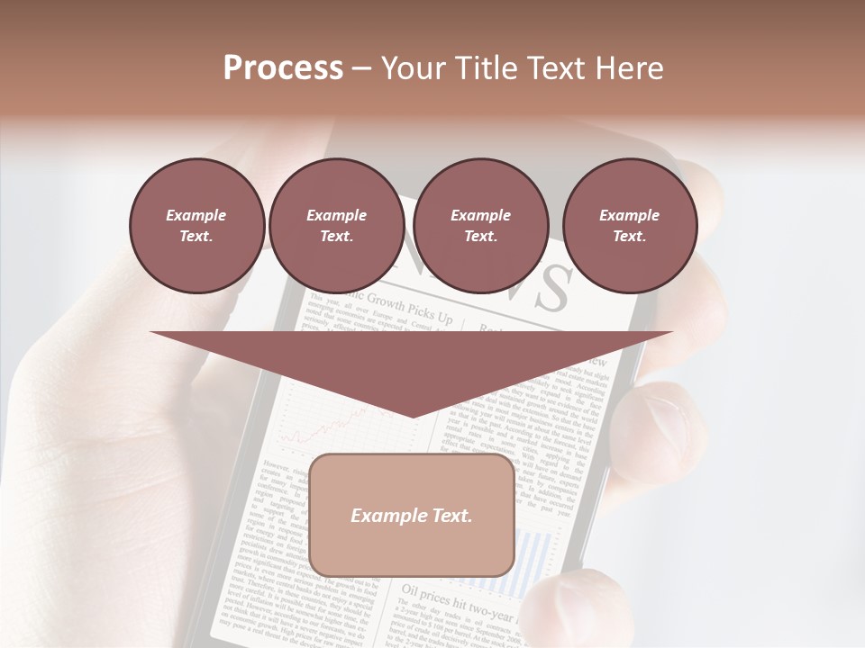 Business Information Mobile PowerPoint Template