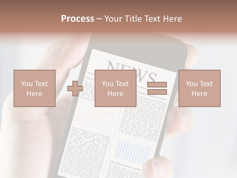 Business Information Mobile PowerPoint Template