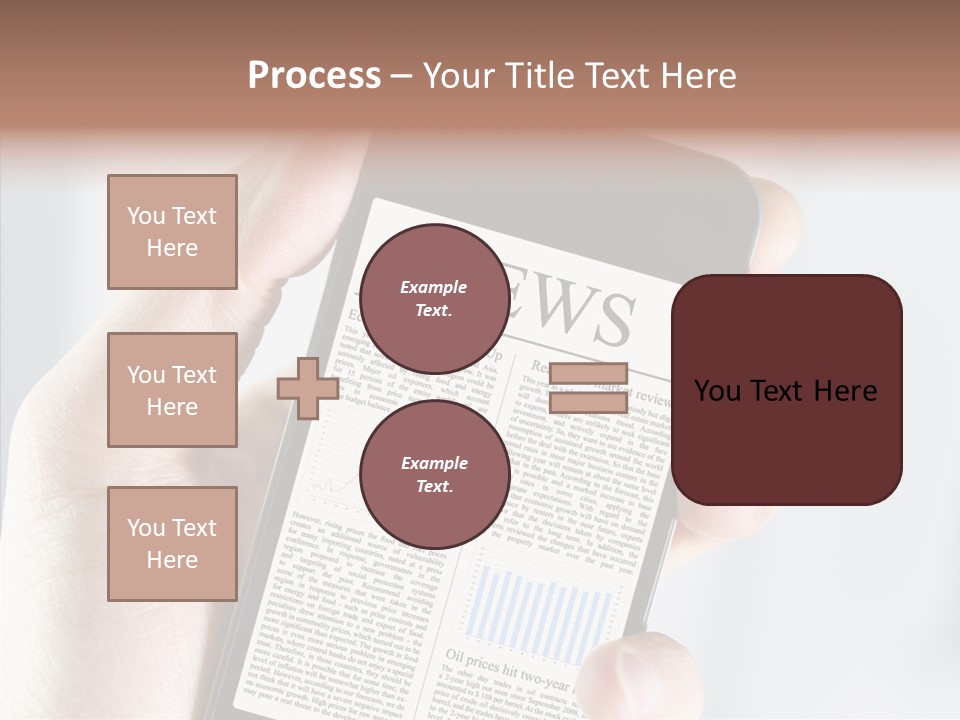 Business Information Mobile PowerPoint Template