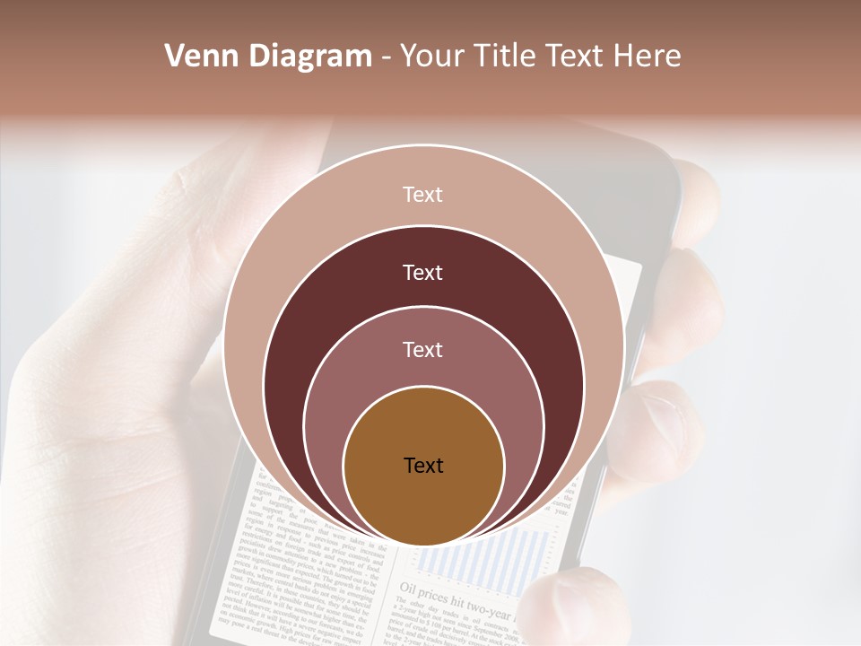 Business Information Mobile PowerPoint Template