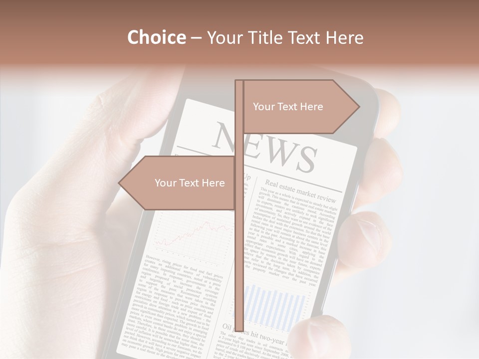Business Information Mobile PowerPoint Template