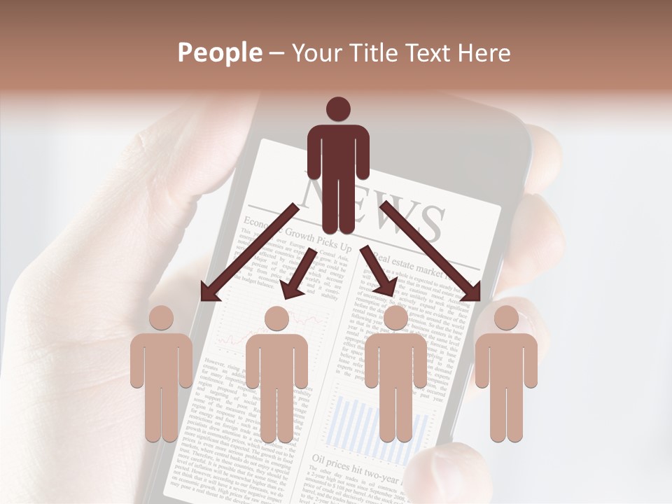 Business Information Mobile PowerPoint Template