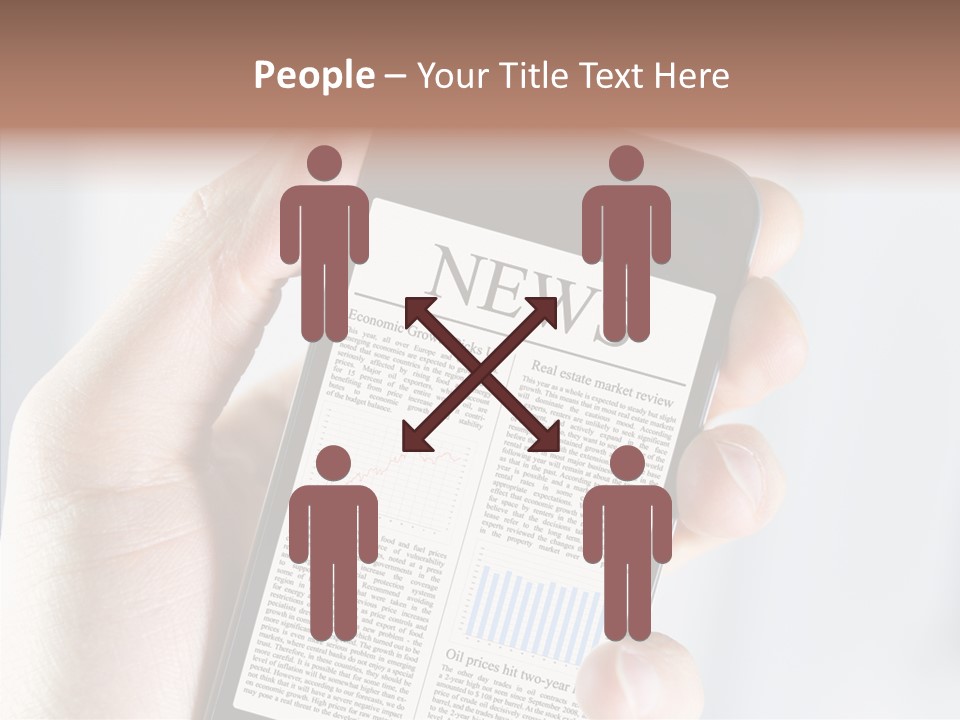 Business Information Mobile PowerPoint Template