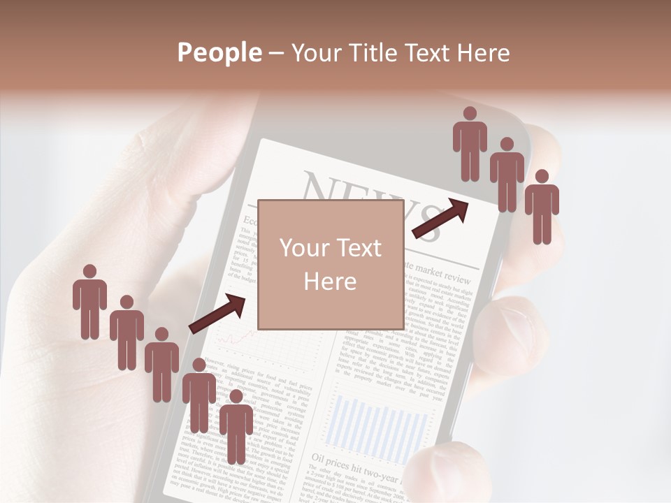 Business Information Mobile PowerPoint Template