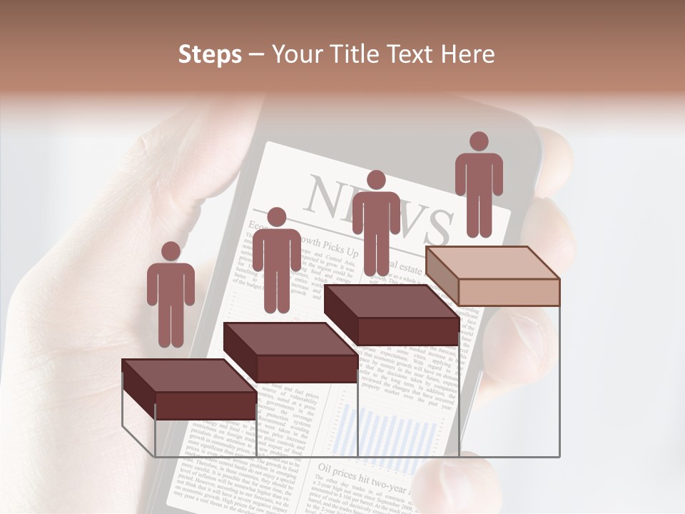 Business Information Mobile PowerPoint Template
