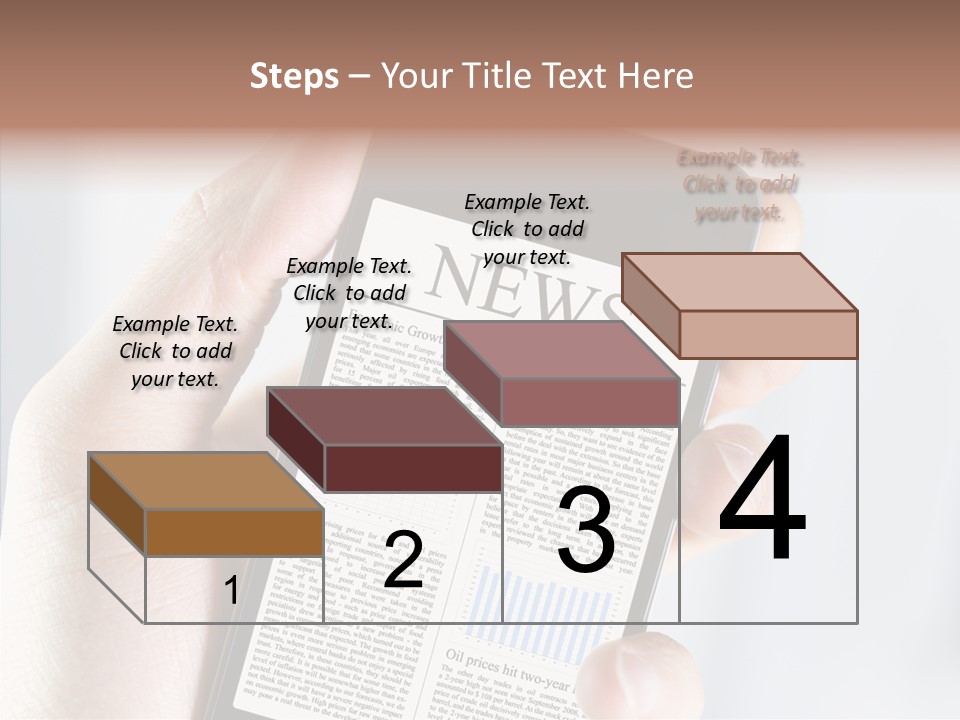 Business Information Mobile PowerPoint Template