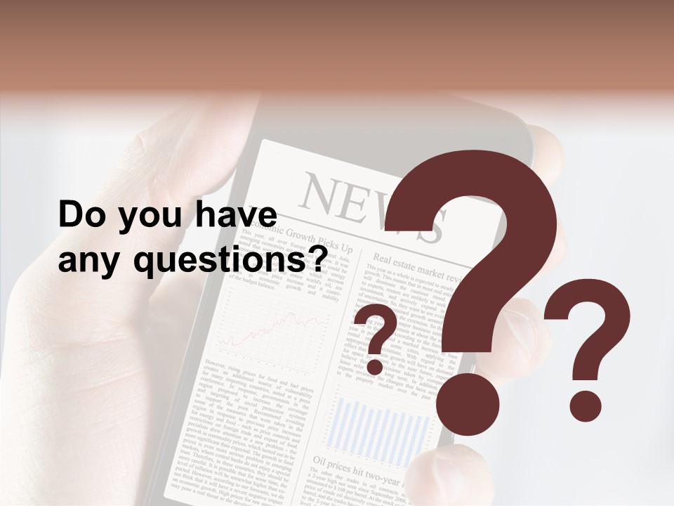 Business Information Mobile PowerPoint Template