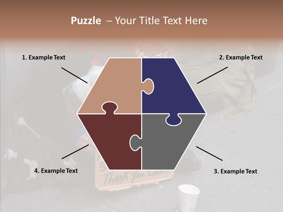 Tired Usa Luck PowerPoint Template