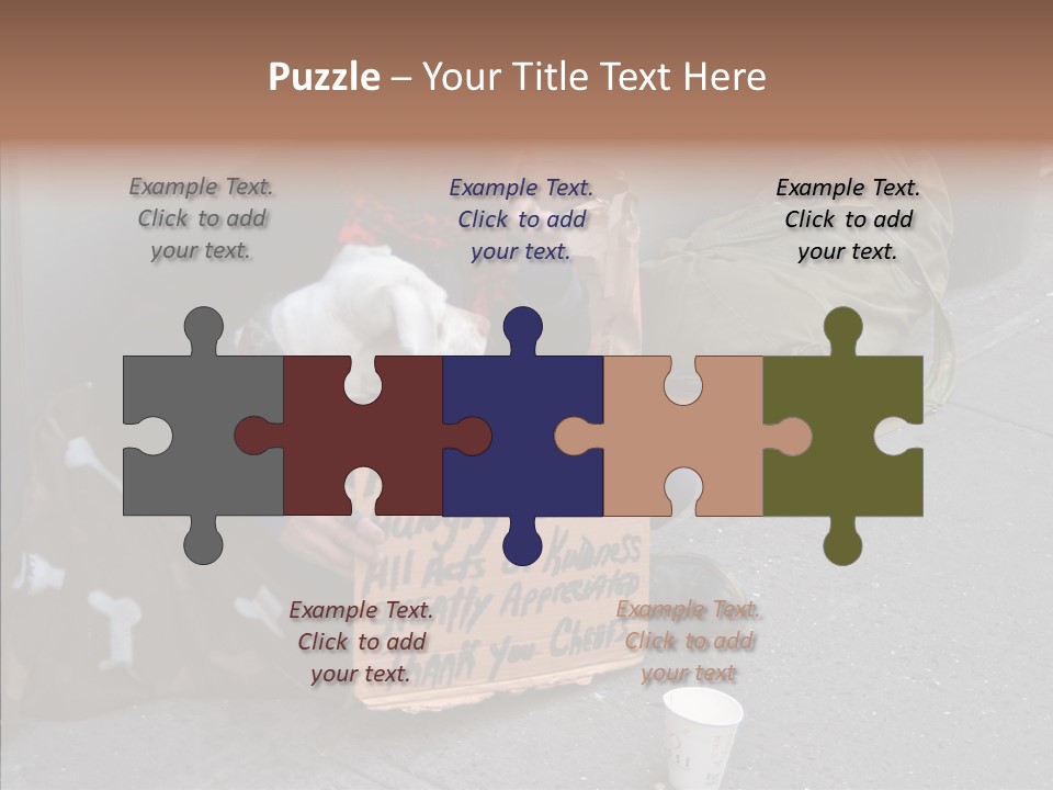 Tired Usa Luck PowerPoint Template