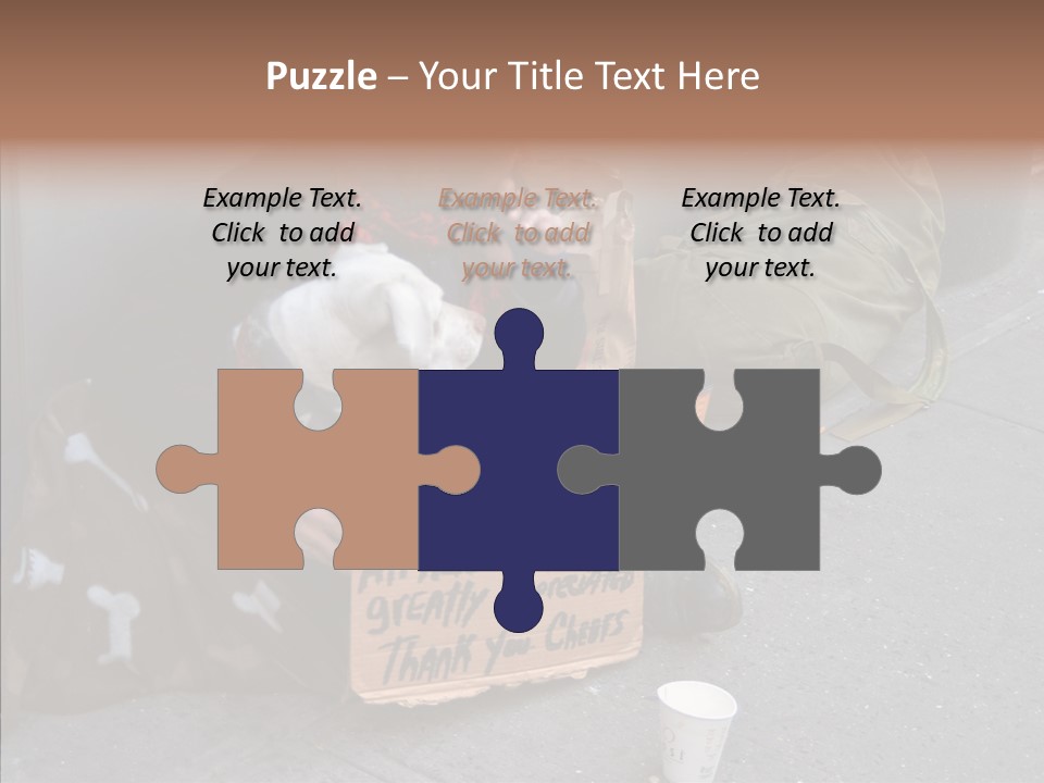 Tired Usa Luck PowerPoint Template