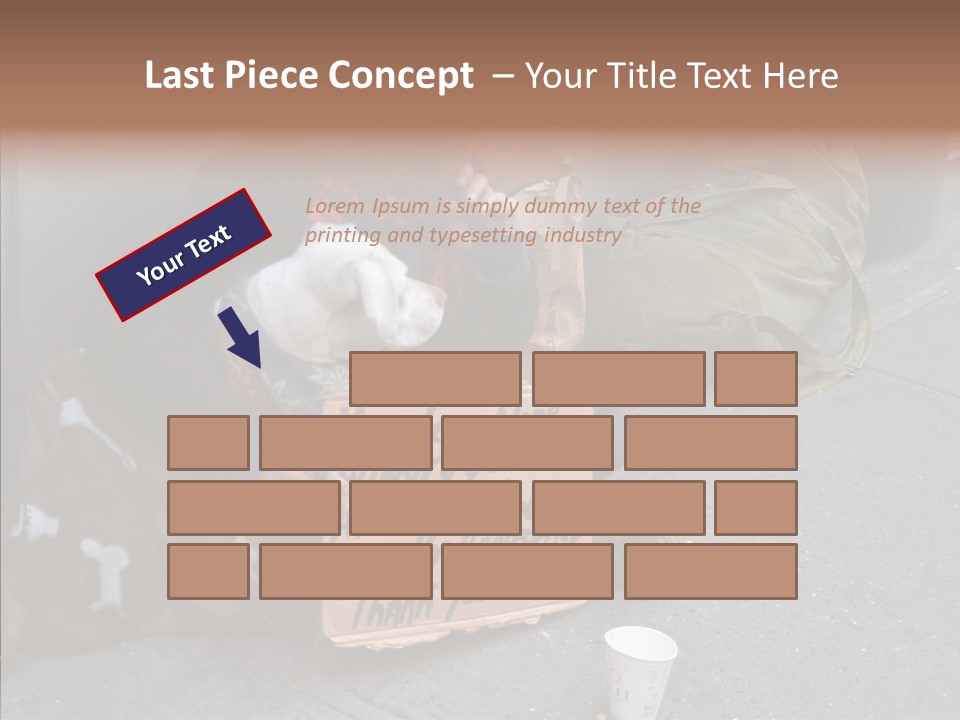 Tired Usa Luck PowerPoint Template