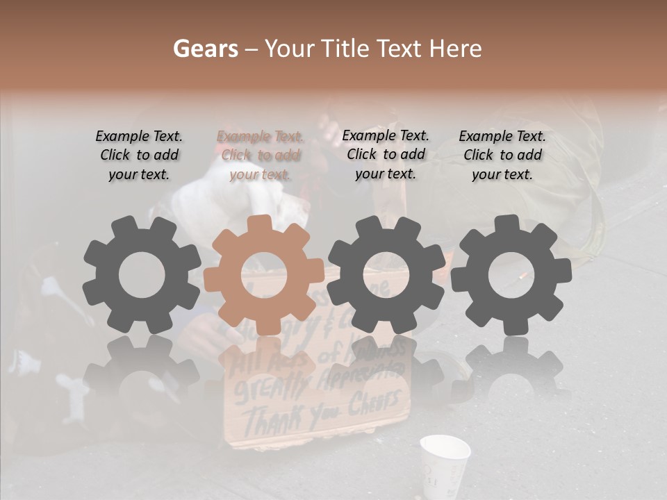 Tired Usa Luck PowerPoint Template