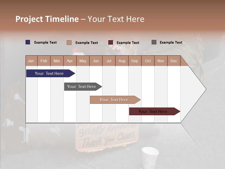 Tired Usa Luck PowerPoint Template