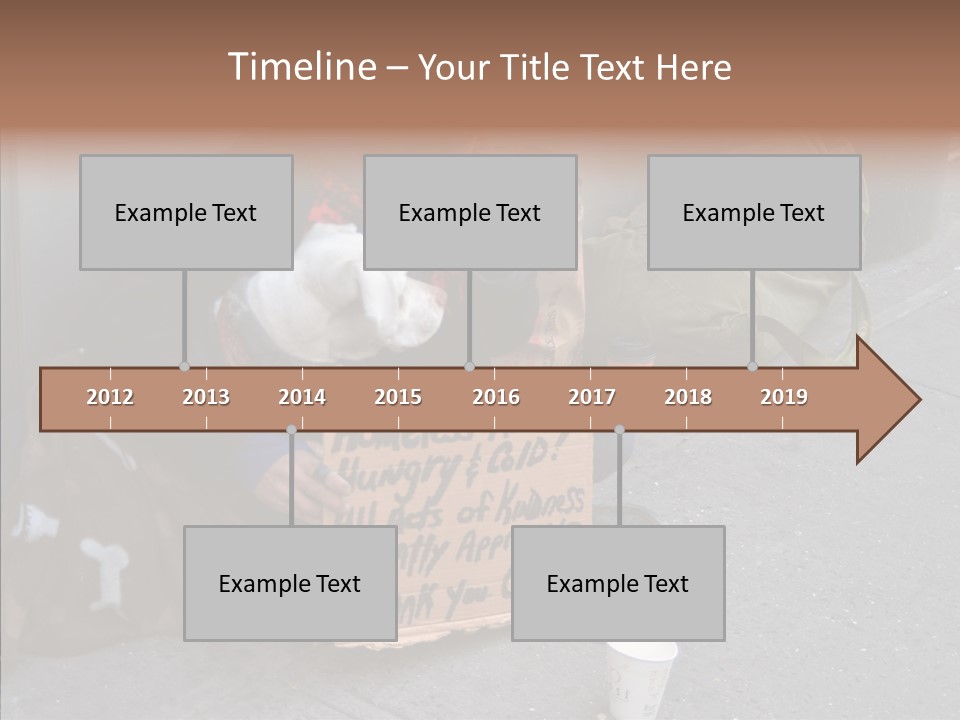 Tired Usa Luck PowerPoint Template
