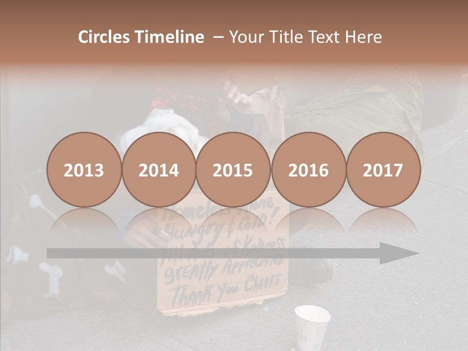 Tired Usa Luck PowerPoint Template