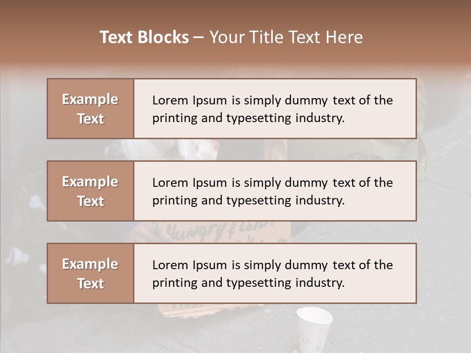 Tired Usa Luck PowerPoint Template