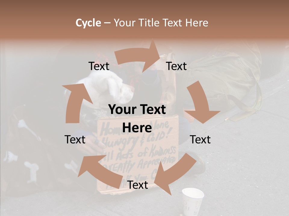 Tired Usa Luck PowerPoint Template