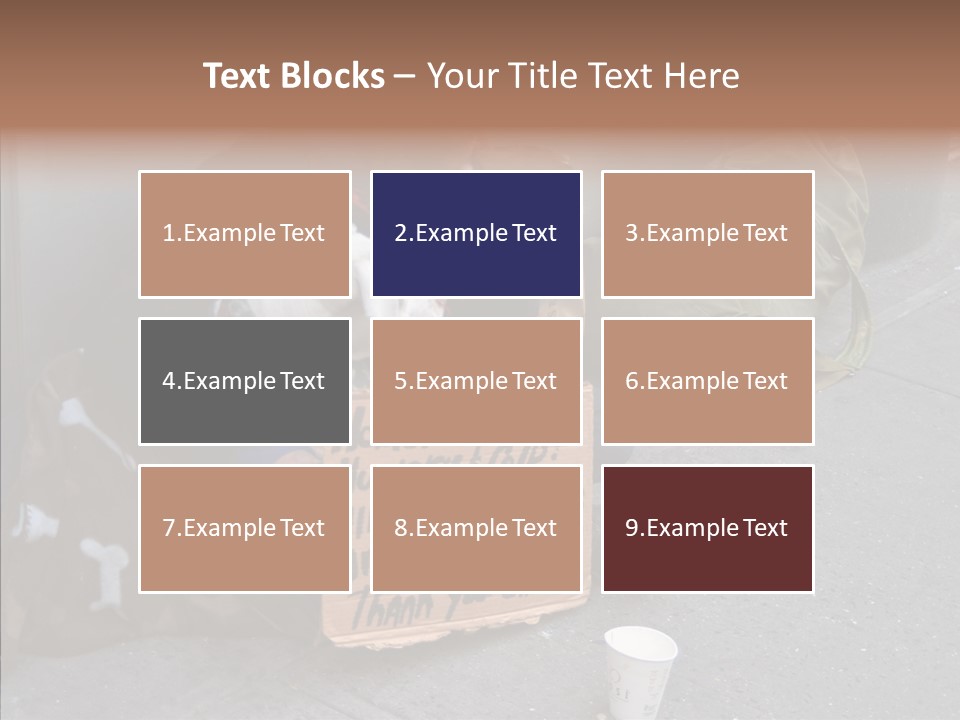 Tired Usa Luck PowerPoint Template