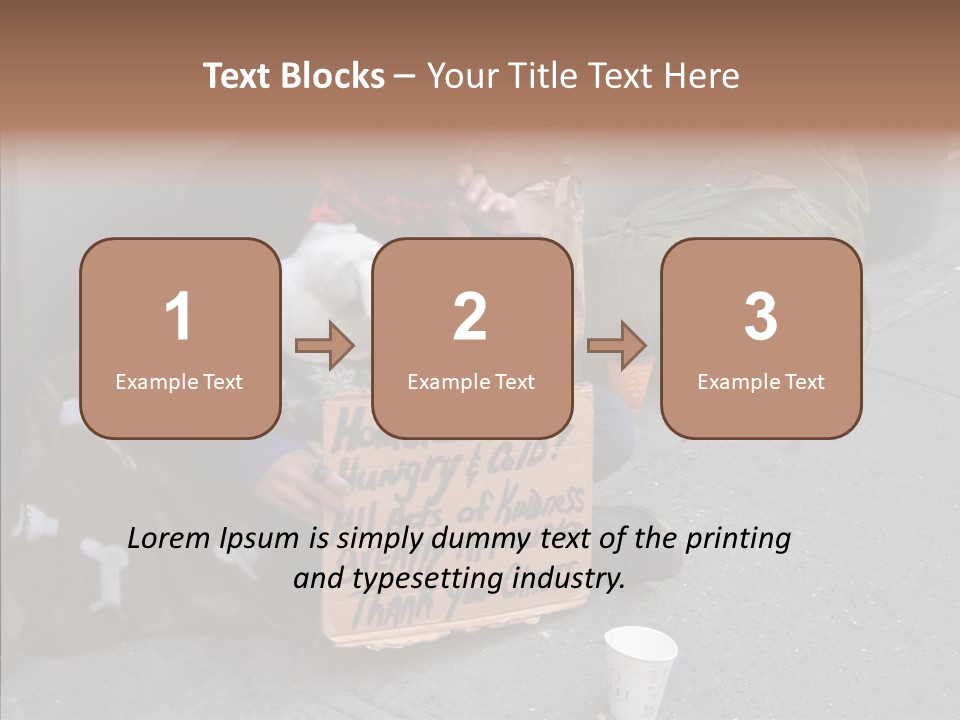 Tired Usa Luck PowerPoint Template