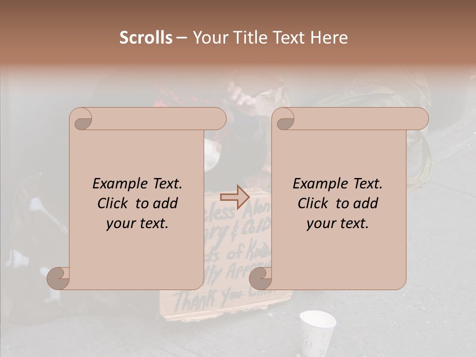 Tired Usa Luck PowerPoint Template