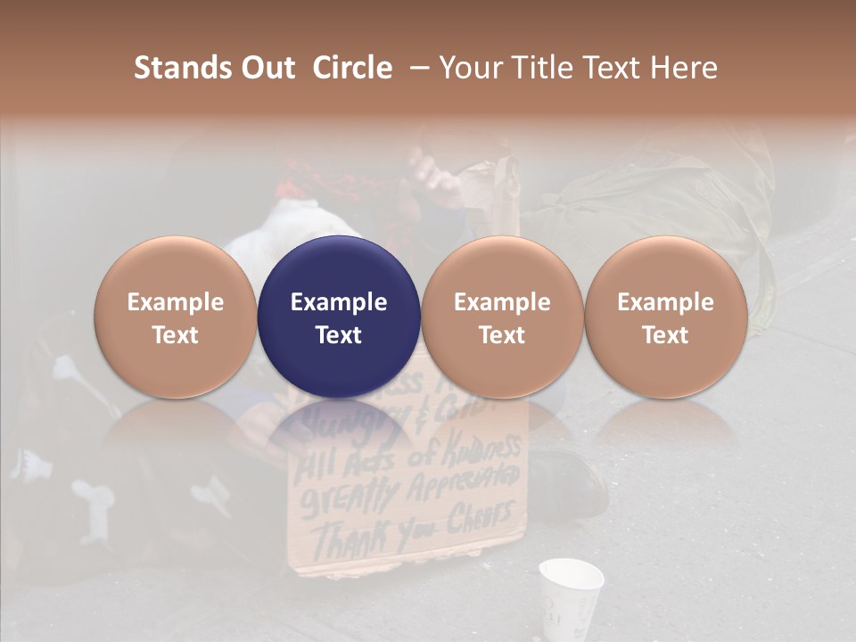 Tired Usa Luck PowerPoint Template