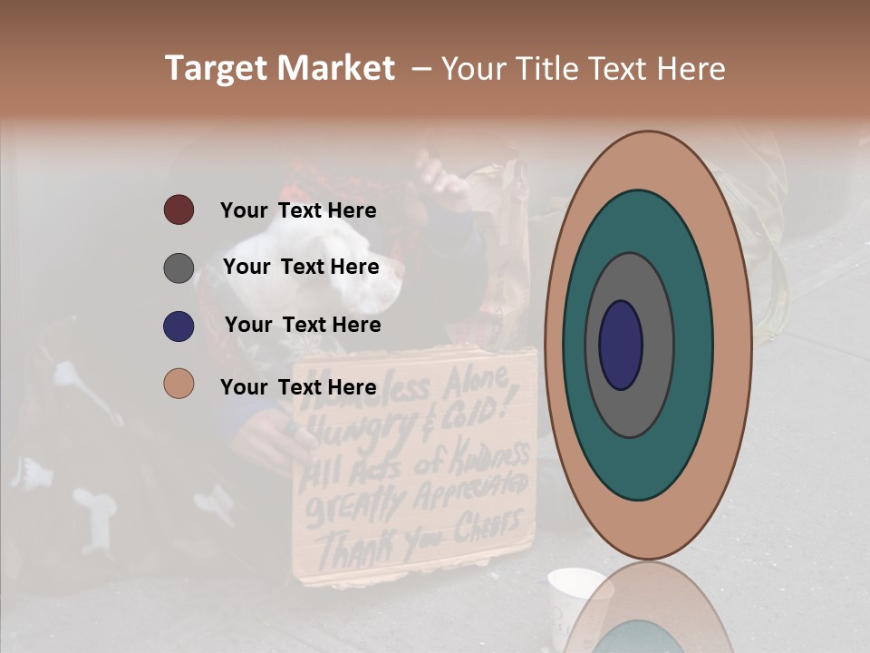 Tired Usa Luck PowerPoint Template