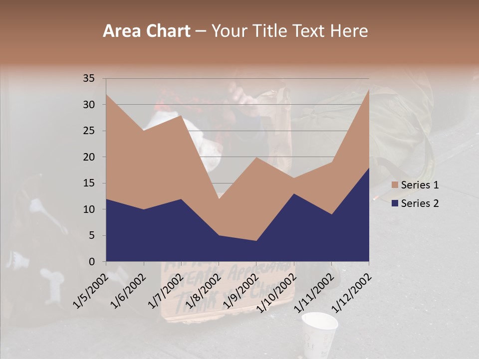 Tired Usa Luck PowerPoint Template