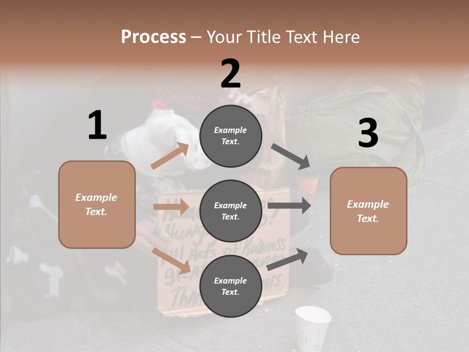 Tired Usa Luck PowerPoint Template