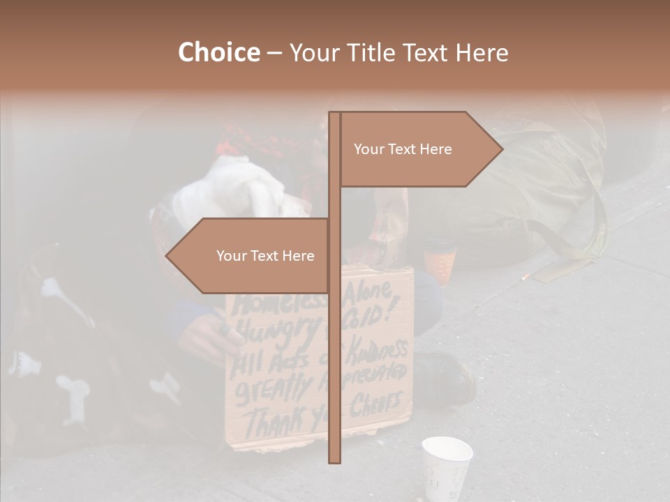 Tired Usa Luck PowerPoint Template