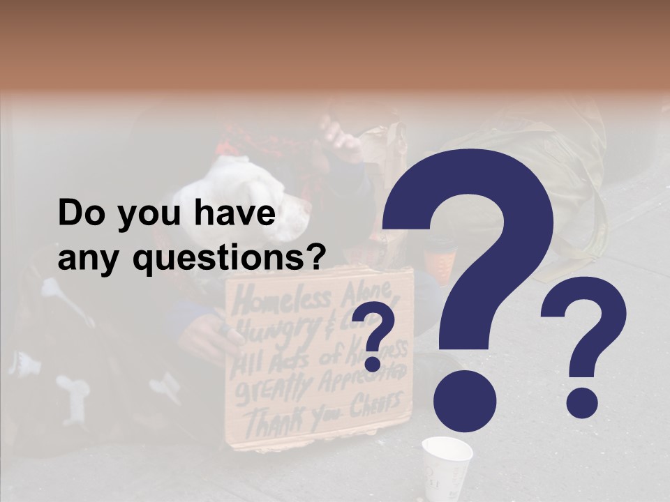 Tired Usa Luck PowerPoint Template