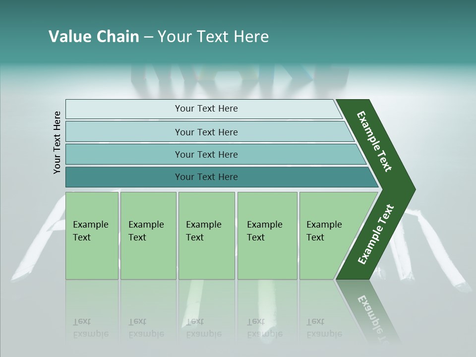Goal Text Background PowerPoint Template