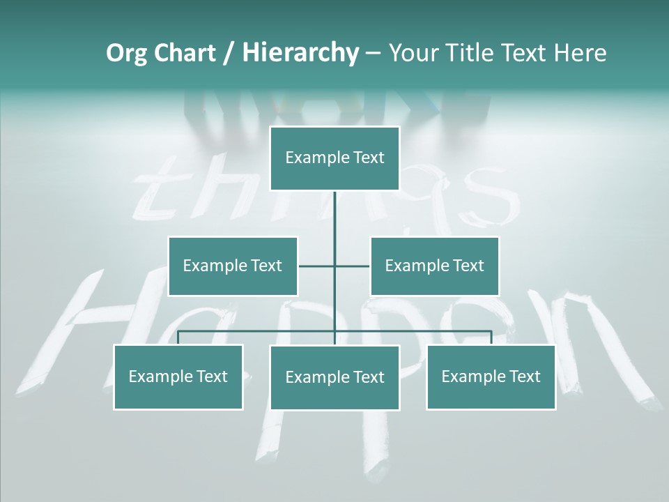 Goal Text Background PowerPoint Template