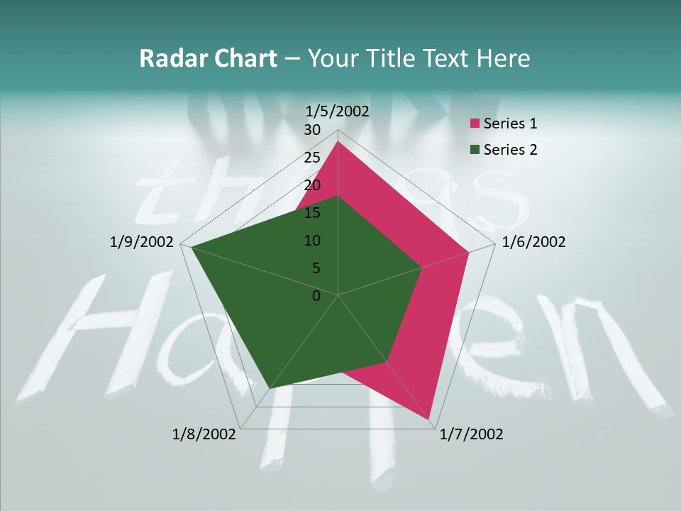Goal Text Background PowerPoint Template