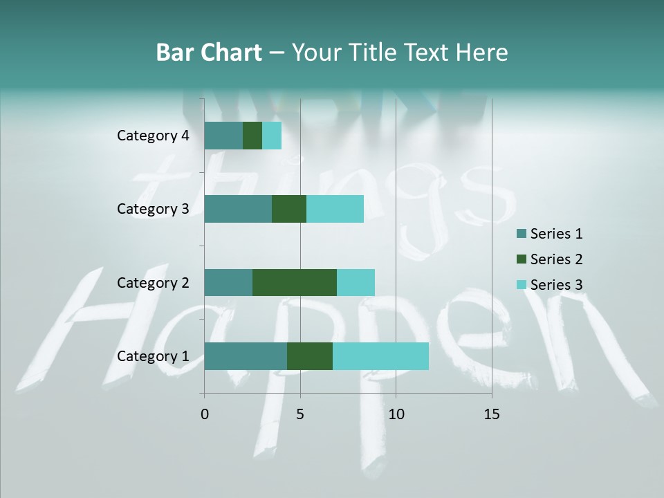 Goal Text Background PowerPoint Template
