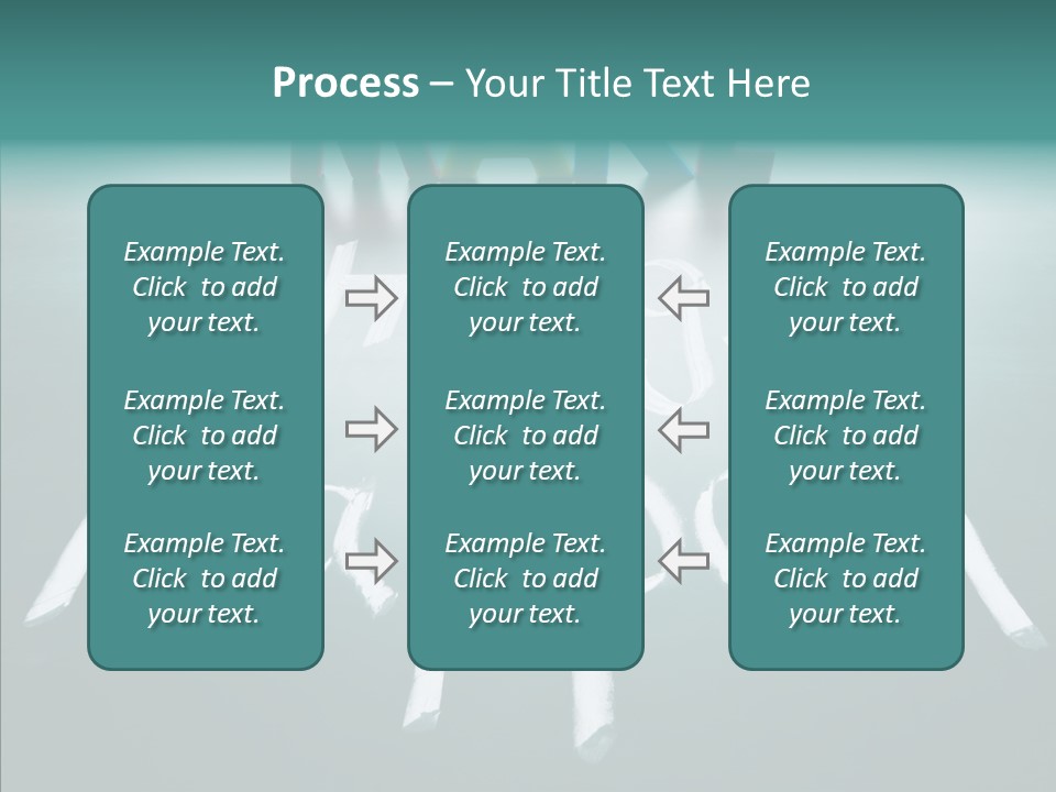Goal Text Background PowerPoint Template