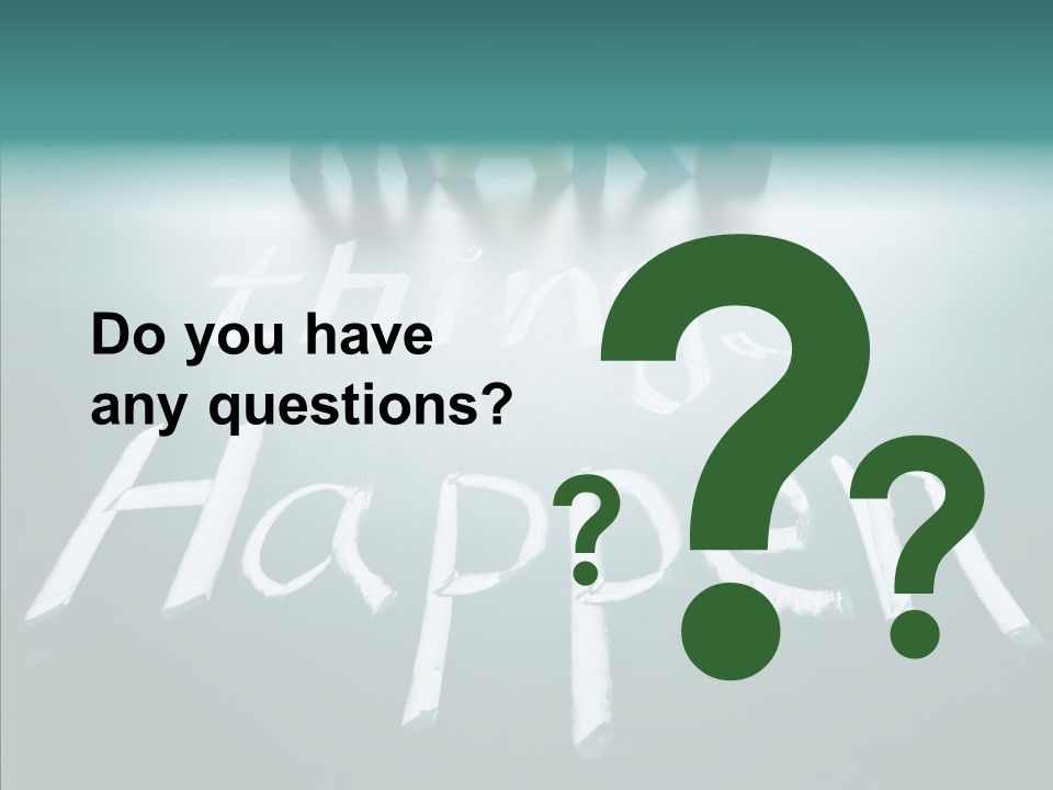 Goal Text Background PowerPoint Template