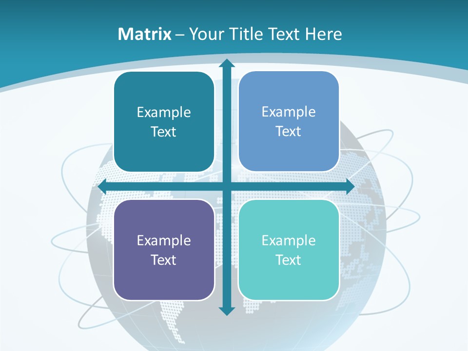 Continent Modern Communication PowerPoint Template