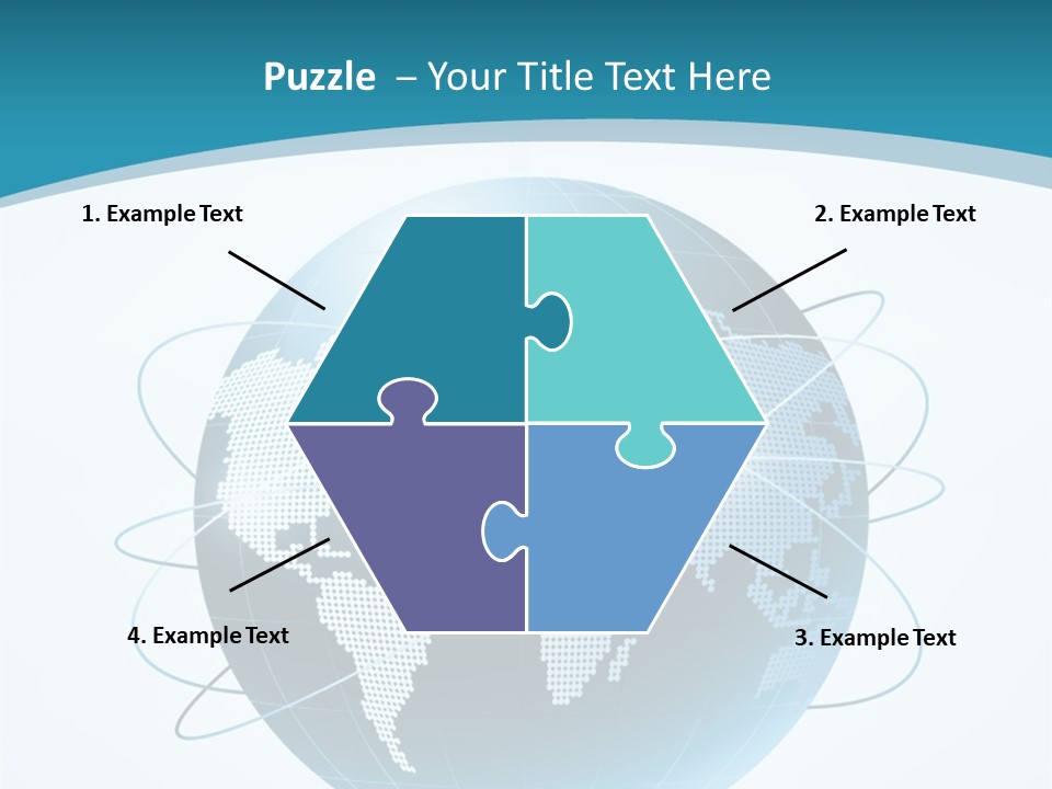 Continent Modern Communication PowerPoint Template