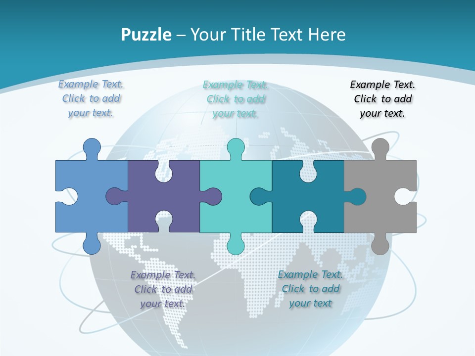 Continent Modern Communication PowerPoint Template