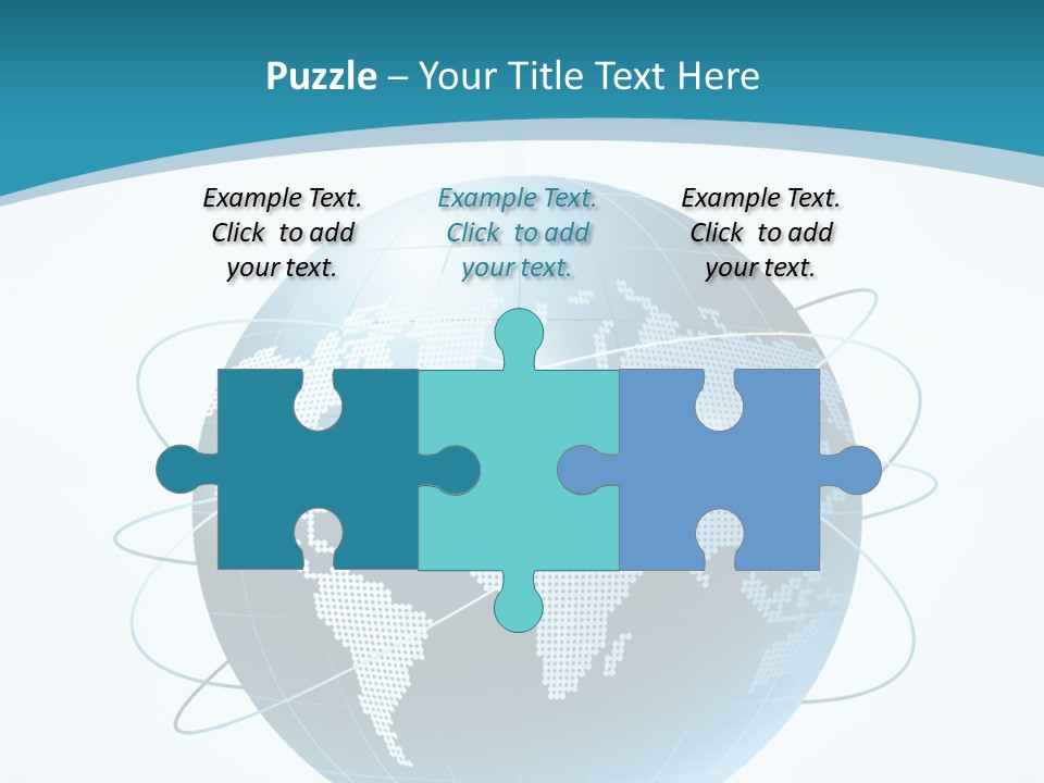 Continent Modern Communication PowerPoint Template
