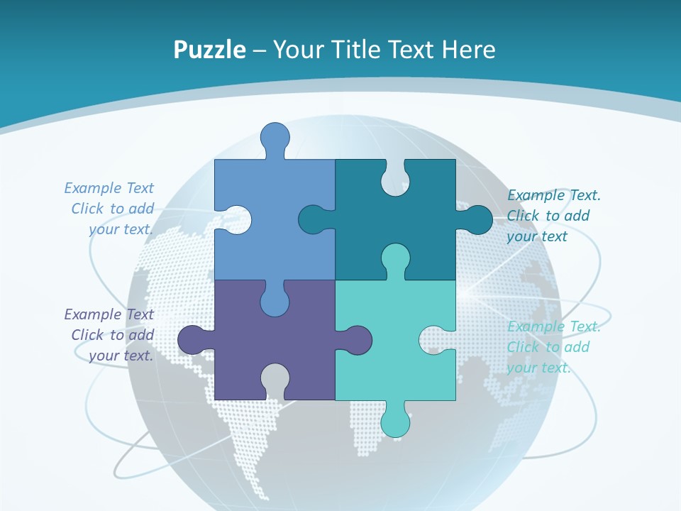 Continent Modern Communication PowerPoint Template